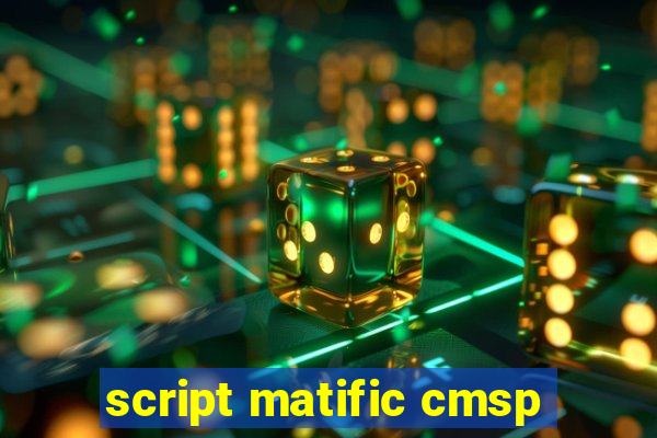 script matific cmsp